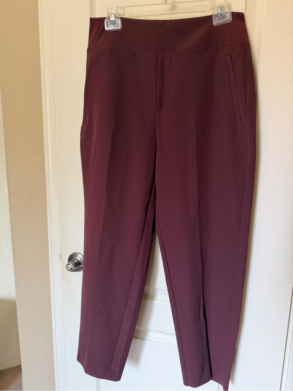 Athleta Endless High Rise Pant Garnet Size 10